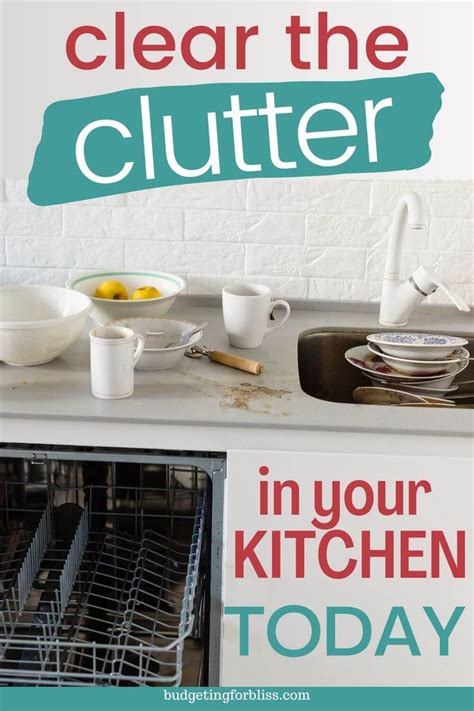 Best Things To Declutter In Your Kitchen Declutter Kitchen Counter