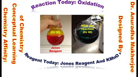 Reaction And Reagent Today Oxidation Using Jones Reagent Or Kmno4 Youtube