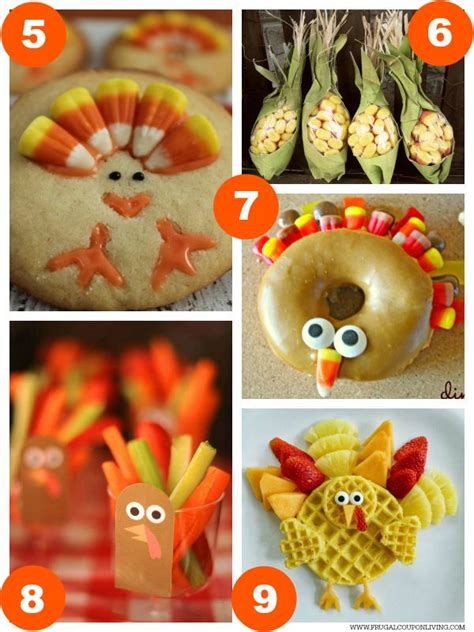 Kids love hanging around in the kitchen helping, and they also love crafting. 31+ Thanksgiving Kids Food Craft Ideas