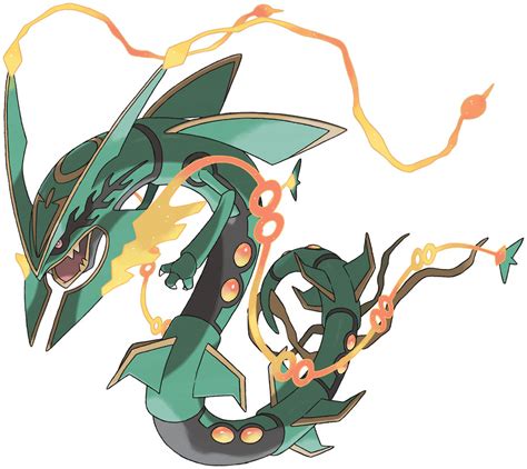 Pokemon Omega Ruby And Alpha Sapphire Mega Rayquaza Shiny