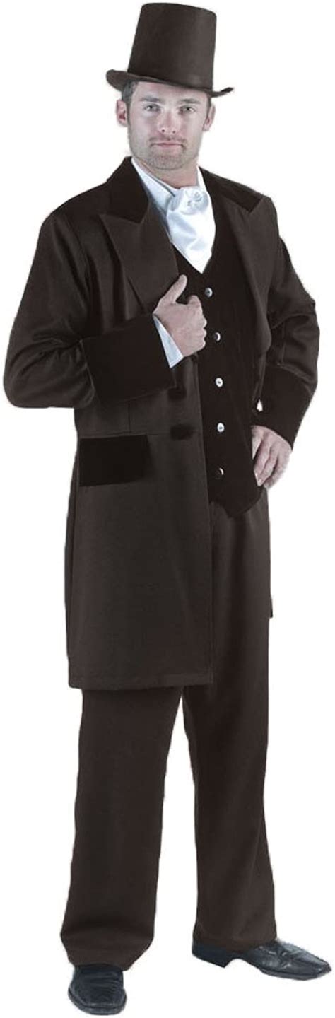 Mens Rhett Butler Suit Theater Costume Brown Xlarge Amazonca
