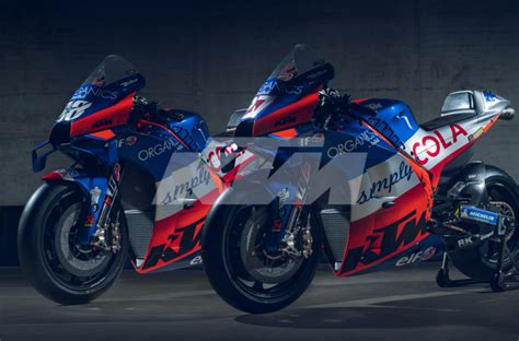 Maybe all the current f1 livery's done on motogp bikes would be awesome. KTM 2020 MotoGP livery is here - Adrenaline Culture