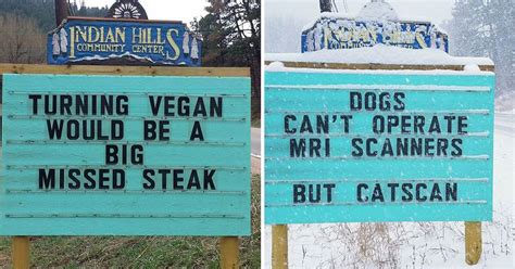 These processes are often called sign on and sign off. Colorado man is putting the funniest signs ever, making ...