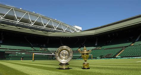 Murray on court at 18:08. Trophies - The Championships, Wimbledon 2021 - Official Site by IBM