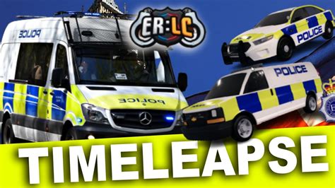 Making A British Police Livery For Erlc Timeleapse Youtube