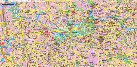 Mapas Detallados De Berlín Para Descargar Gratis E Imprimir