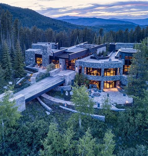 Luxury Mountain Home Design Vail Co Kh Webb Architects Pc