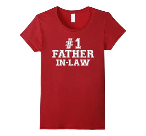 1 father in law t shirt number one father s day t tee
