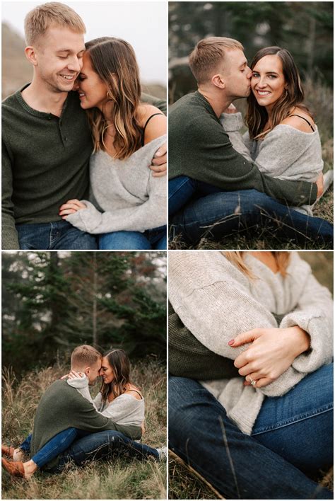 Outdoor Engagement Photos And Outfit Ideas In The Pnw By Kyle Goldie Of