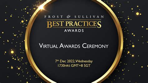 frost and sullivan best practices awards honors disruptive organizations in the region