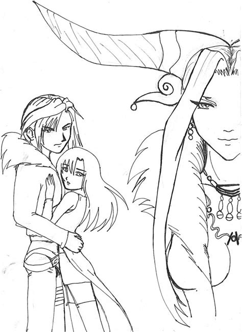Coloring pages for kids fantasy coloring pages. Final Fantasy Coloring Page : Coloring Sky