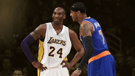 “he Wasnt Flying With That” — Carmelo Anthony On How His Friendship With Kobe Bryant And