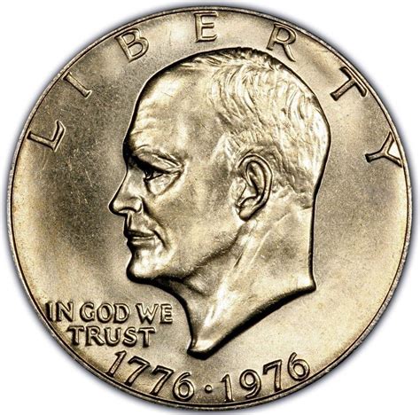 1776 1976 Eisenhower Bicentennial Dollar Coin Collectible