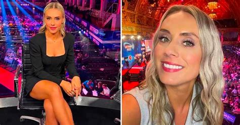 Meet Emma Paton Pdc Darts Host Who Is Following In The Footsteps Of