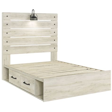 Signature Design By Ashley Cambeck Rustic Full Storage Bed With 2