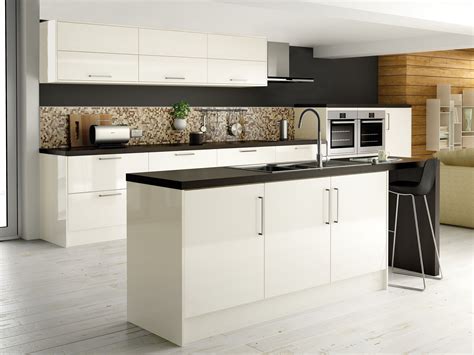 Maida Gloss Ivory From Our Definitive Kitchens Range Comes With A High