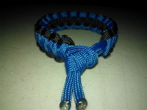 We did not find results for: Para Bracelets: Black and Blue Cobra Weave Paracord Bracelet with Blue Knot