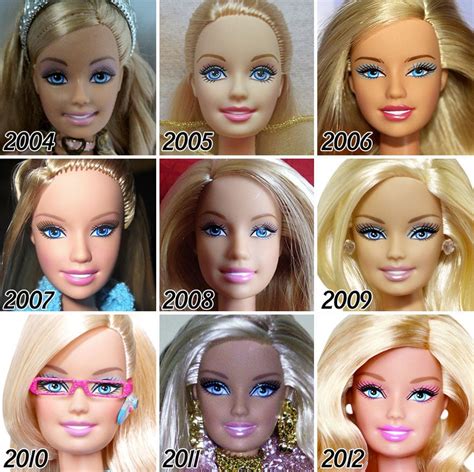 Esta Es La Evolución De La Muñeca Barbie Durante 56 Años