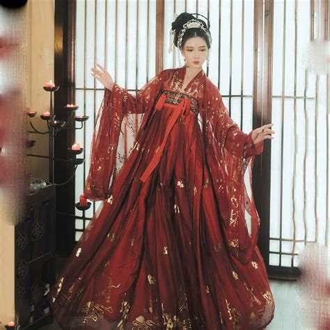 Cheap Chinese Folk Dance Buy Directly From China Suppliersred Hanfu