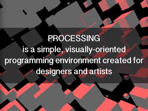 Programming With Processing By Cristina Belderrain