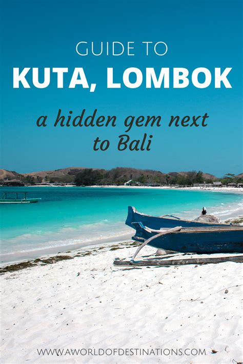 kuta is a small beach town on the island lombok in indonesia lombok is the less visited and