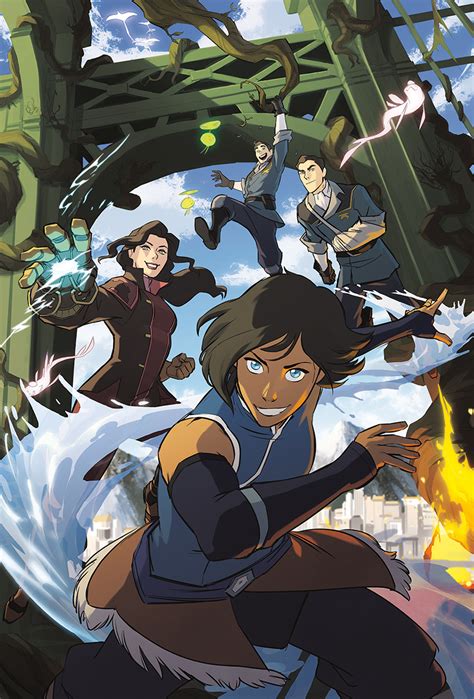 The Legend Of Korra Returns With Graphic Novel “turf Wars” From Dark