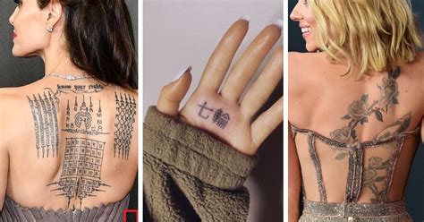 check out these 10 badass female celebrity tattoos we love fly fm