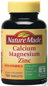 10 best vitamin d supplements to boost your intake, according to experts. Calcium Magnesium Zinc Amp Vitamin D Nature Made Brand | eBay