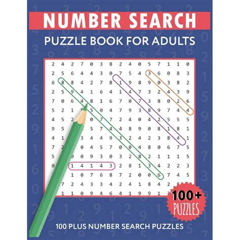 number search puzzles for adults number find puzzle books for adults paperback