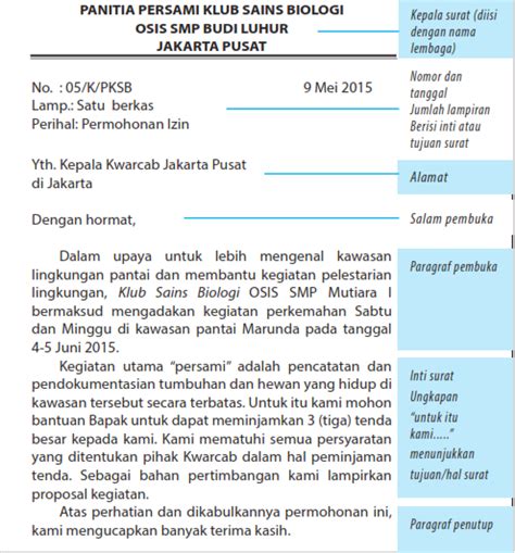 Membandingkan unsur surat pribadi dan surat dinas a. Contoh Soal Surat Pribadi Dan Surat Dinas Kelas 7 ...