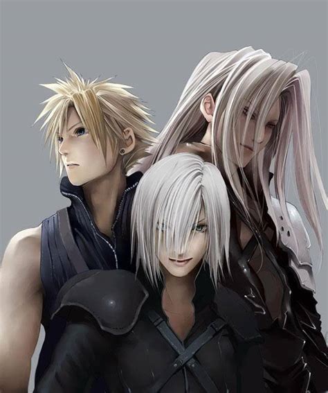 It would be ridiculous to do a final fantasy vii series and not include that most dastardly and pernicious of rpg video game foes: Sephiroth, Kadaj, Cloud - Final Fantasy VII Photo ...