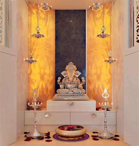 6 Classy Open Mandir Designs You Can Use In Your Pooj