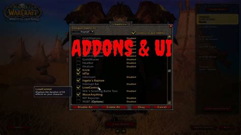 Addons And Ui Including All Settings For All Characters Youtube