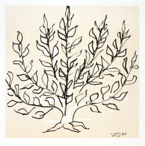 Henri Matisse Tree 1951 Henri Matisse Matisse Art Serigraph