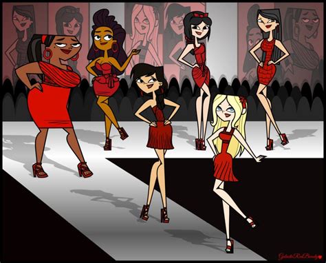 Total Drama Red Dress Runway By Galactic Red Beauty On Deviantart Runway Dresses Red Dress