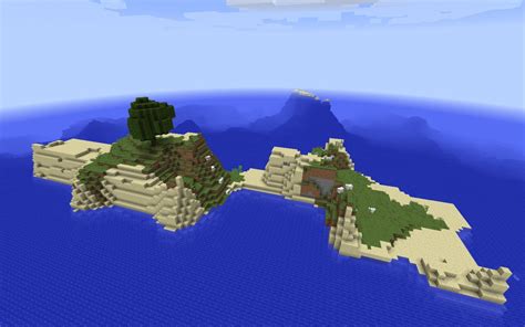 One Tree Survival Island Plus Ocean Monument Minecraft Seed Hq