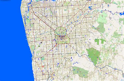 City Maps Adelaide