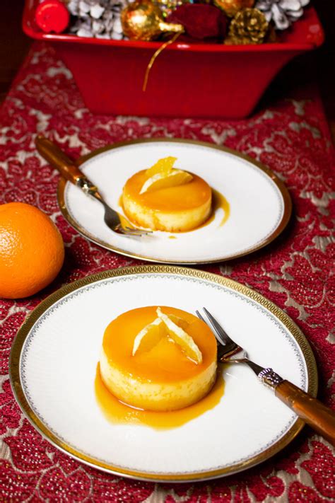 Spanish Orange Almond Flan Recipe The Bossy Kitchen