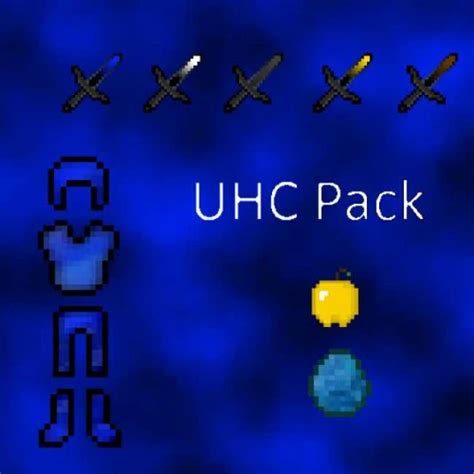 Uhc Blue Pack Minecraft Resource Pack Pvp Resource Pack
