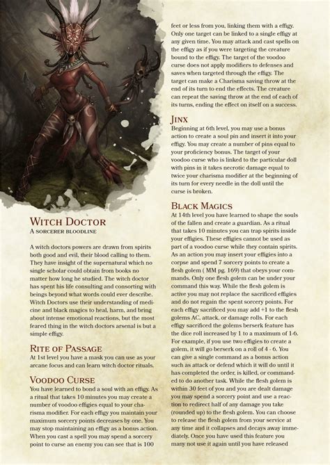 Dnd 5e Homebrew Artofit