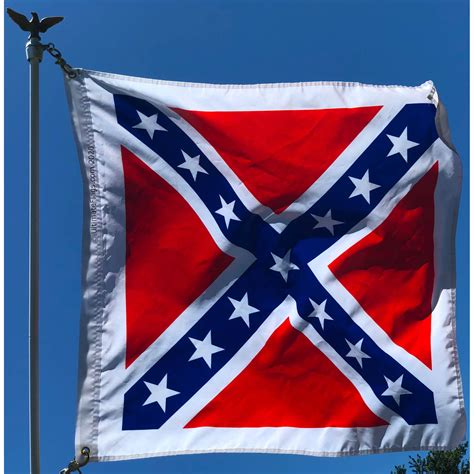 Confederate And Union Flags Of The Civil War
