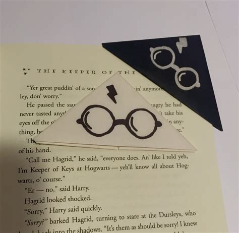Harry Potter Origami Bookmarks Magnetic