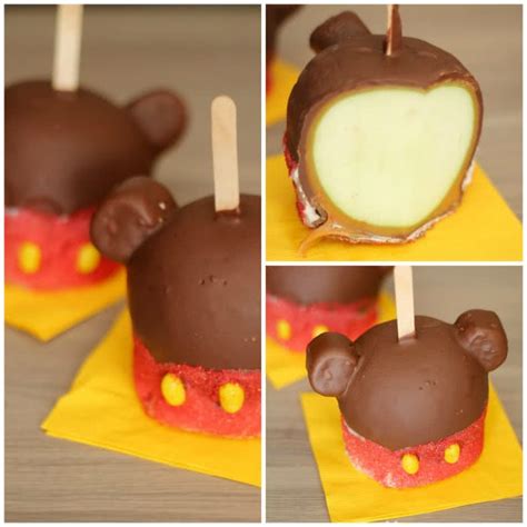 Mickey Mouse Caramel Apple Recipe Six Sisters Stuff