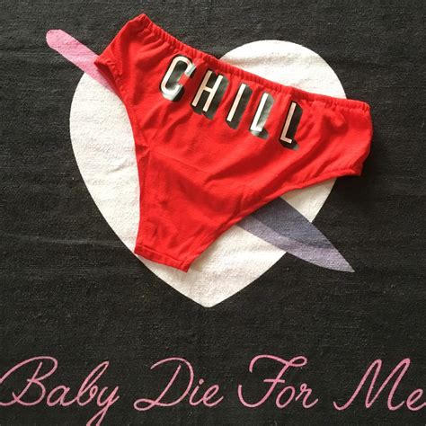 Summer Fashion Sexy Style Red Chill Letters Print Briefs Panties Women