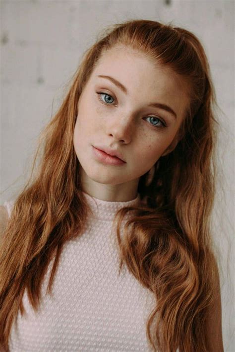 Cute Redhead Daria Milky Girl Cabelos Ruivos Rosto Penteados