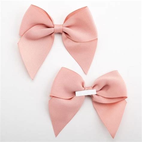 Rose Gold Self Adhesive Grosgrain Bows Cm Wide Favour This