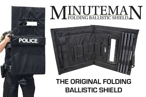Minuteman Folding Ballistic Shield Special Units Police Magazine