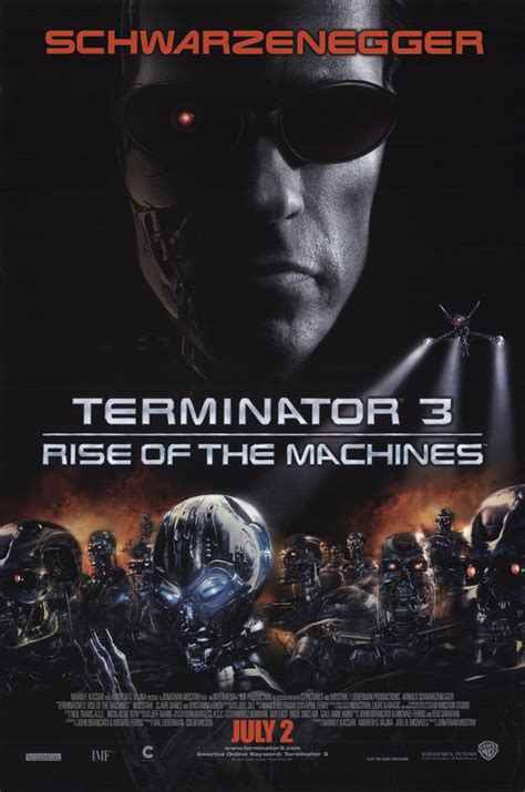 Terminator 3 Rise Of The Machines Movie Poster 2 Of 6 Imp Awards