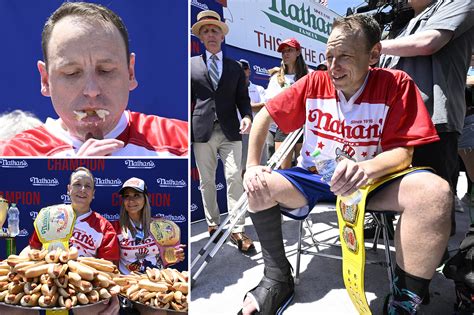 Hot Dog Eating Champ Joey Chestnut Breaks Big Mac Record