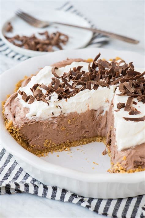 Chocolate Pudding Desserts Chocolate Pie Recipes Chocolate Pies